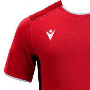 Tricou de joc Macron Rhodium Eco Red/Dark Red/White — изображение 4