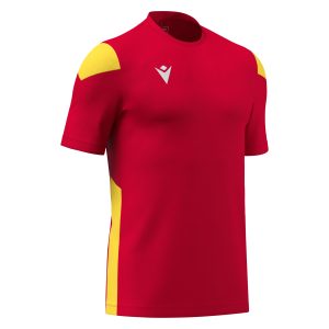 Tricou Macron Polis Red/Yellow — изображение 3
