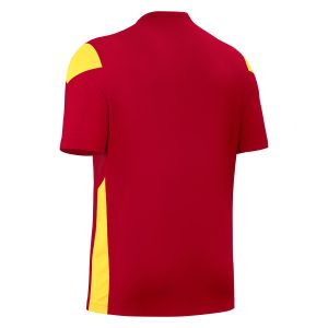 Tricou Macron Polis Red/Yellow — изображение 5