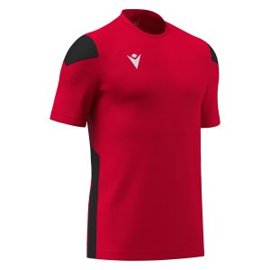 Tricou Macron Polis Red/Black — изображение 3