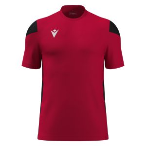 Tricou Macron Polis Red/Black — изображение 7