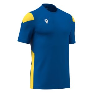 Tricou Macron Polis Royal Blue/Yellow — изображение 3