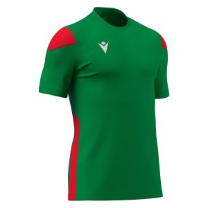 Tricou Macron Polis Green/Red — изображение 3