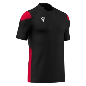 Tricou Macron Polis Black/Red — изображение 3