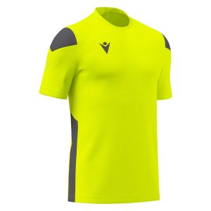 Tricou Macron Polis Neon Yellow/Anthracite — изображение 3