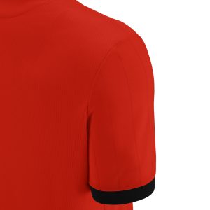 Tricou de joc Macron Halley Red/Black — изображение 5