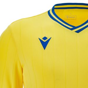 Tricou de joc Macron Halley Yellow/Royal Blue — изображение 4