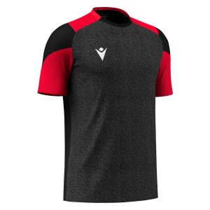 Tricou Macron Golem Black/Red — изображение 3