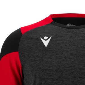 Tricou Macron Golem Black/Red — изображение 4