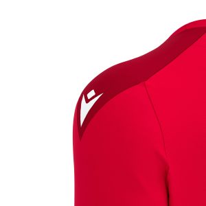 Tricou de joc Macron Wisp Red/Dark Red — изображение 5