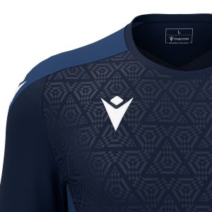 Tricou de joc Macron Wisp Navy/Light Navy — изображение 4