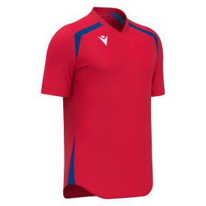 Tricou de joc Macron Wyrm Red/Royal Blue — изображение 3