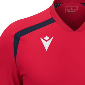 Tricou de joc Macron Wyrm Red/Navy — изображение 4