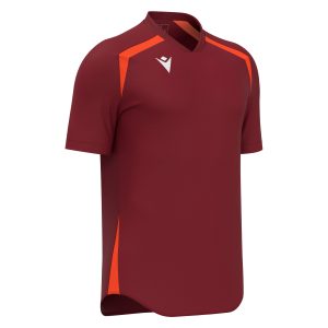 Tricou de joc Macron Wyrm Cardinal/Orange — изображение 3