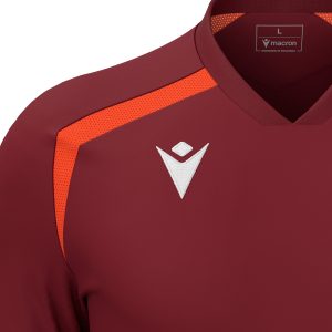Tricou de joc Macron Wyrm Cardinal/Orange — изображение 4