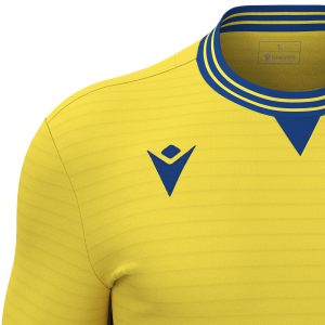 Tricou de joc Macron Elves Yellow/Royal Blue — изображение 4