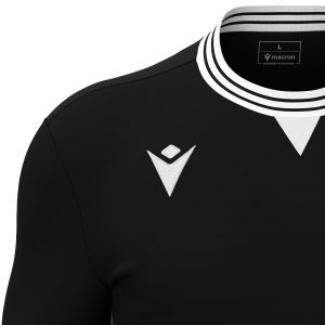 Tricou de joc Macron Elves Black/White — изображение 4