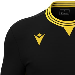 Tricou de joc Macron Elves Black/Yellow — изображение 4