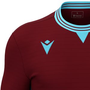 Tricou de joc Macron Elves Cardinal/Columbia — изображение 4