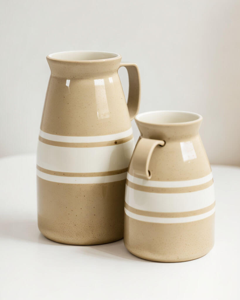 Farmhouse Yellowware Pitcher Large