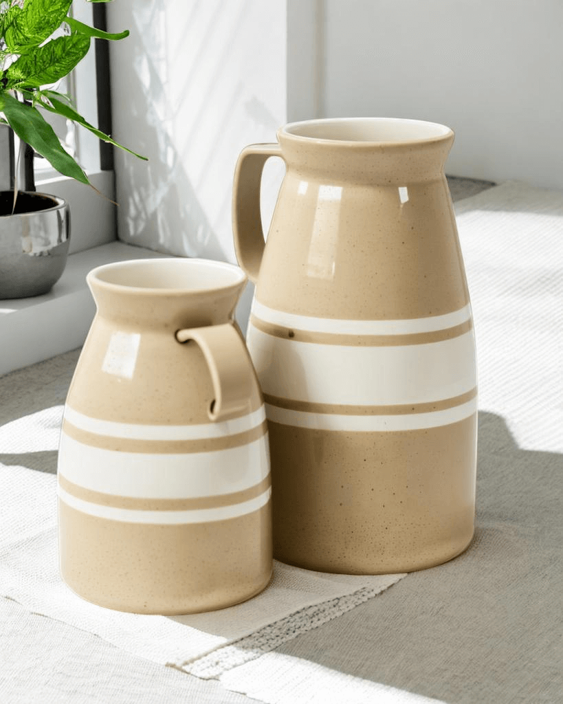 Farmhouse Yellowware Pitcher Large