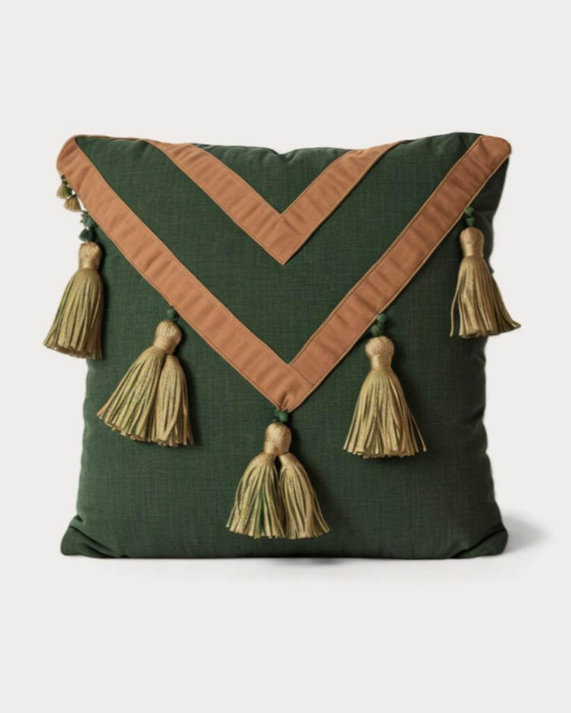 Boho Gray Decorative Pillow