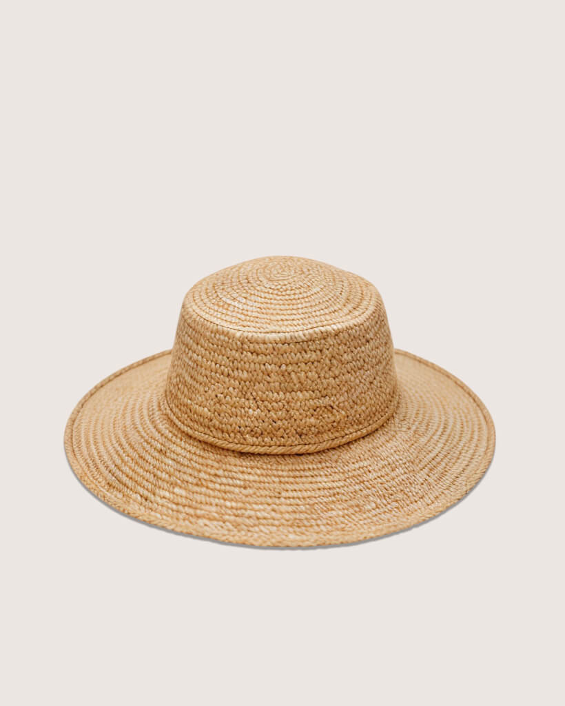 Raffia Packable Sun Hat