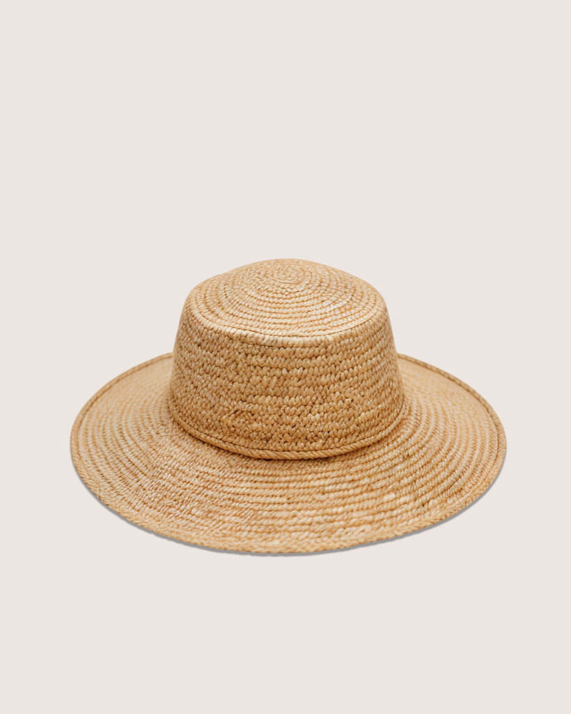 Raffia Packable Sun Hat
