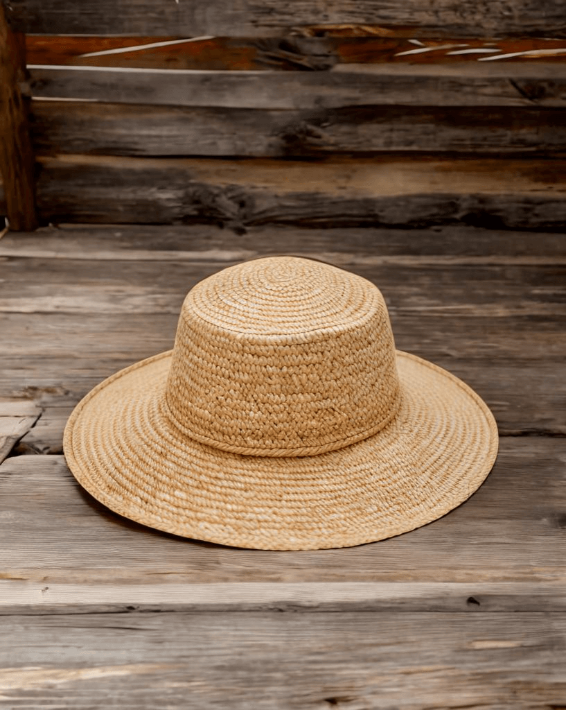 Raffia Packable Sun Hat
