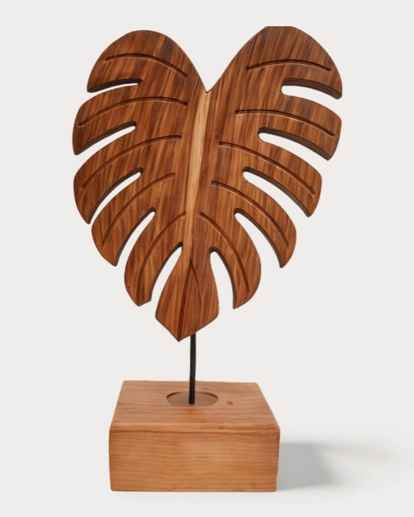 Wooden Leave Coster