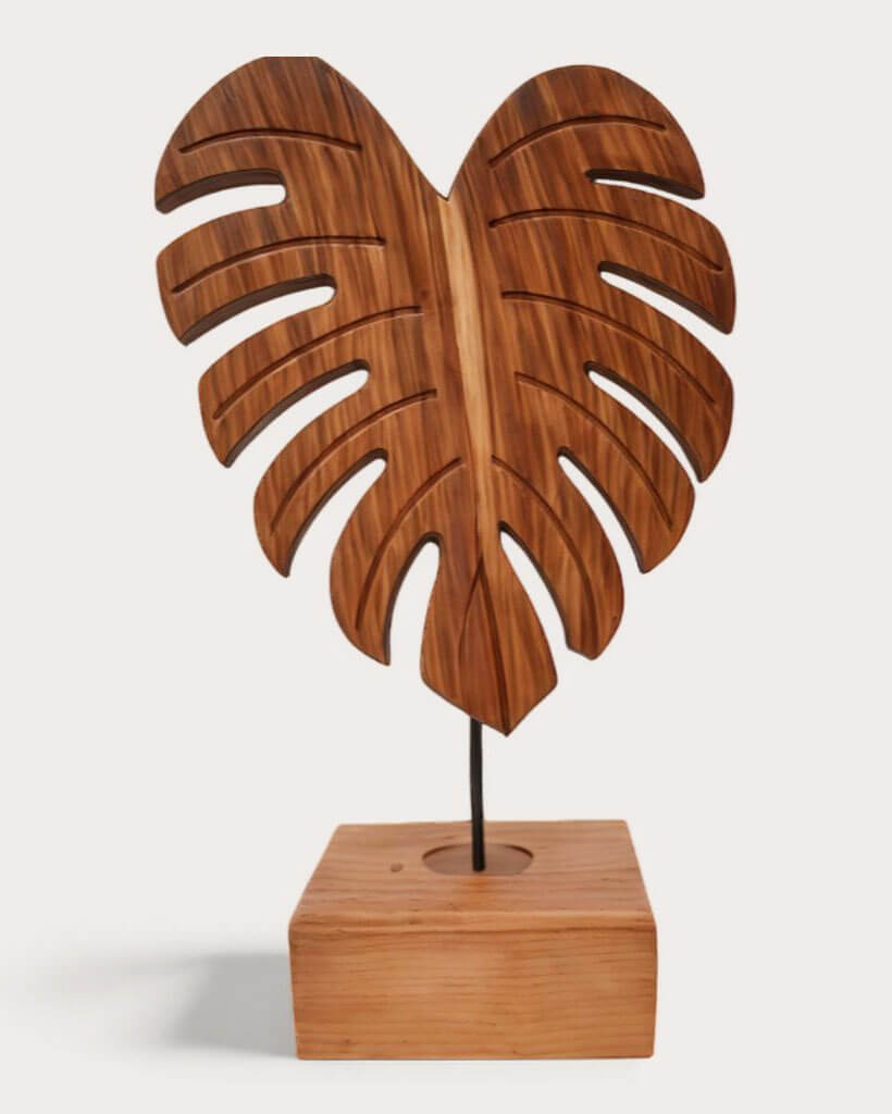 Wooden Leave Coster