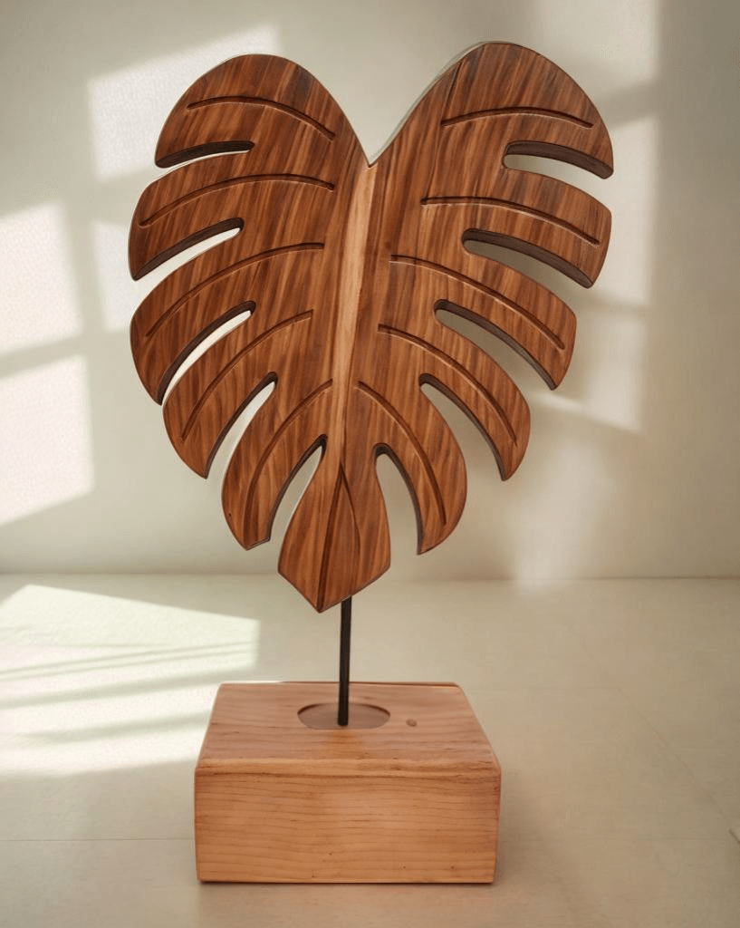 Wooden Leave Coster